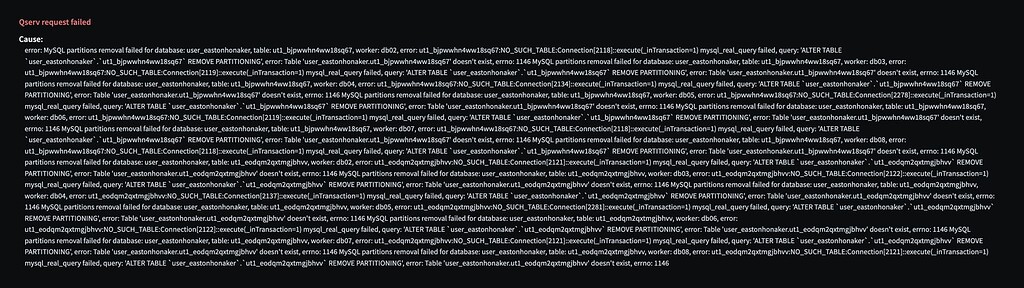 Timeout error with user table crossmatch - Rubin Science Platform ...